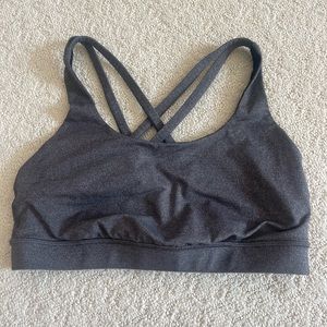 Lululemon Energy Bra Sports Bra Grey